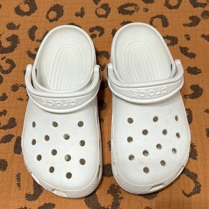 White Crocs